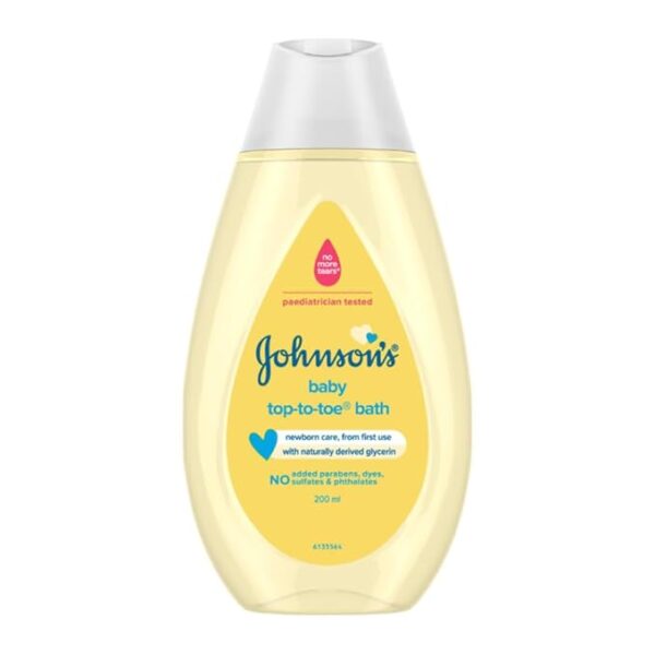 Johnson's Baby Top to Toe Baby Bath 200ml