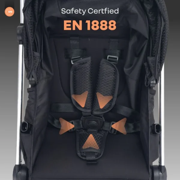 Street Smart 360-degree Rotatable Kids Stroller - Image 5