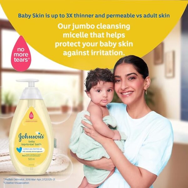 Johnson's Baby Top to Toe Baby Bath 200ml - Image 3